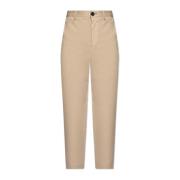 Broek met toelopende pijpen PS By Paul Smith , Beige , Heren