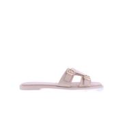 Dames Santoni Slipper Sandal Santoni , Beige , Dames