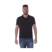 Stijlvolle Polo Shirts voor Mannen Emporio Armani EA7 , Black , Heren