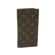 Pre-owned Canvas wallets Louis Vuitton Vintage , Brown , Dames