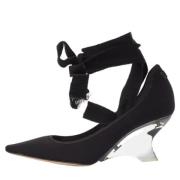 Pre-owned Fabric heels Dior Vintage , Black , Dames