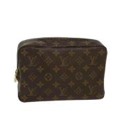 Pre-owned Canvas louis-vuitton-bags Louis Vuitton Vintage , Brown , Da...