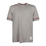 Klassieke T-shirt Thom Browne , Gray , Heren