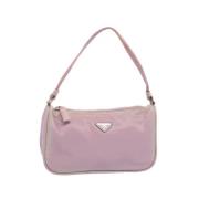 Pre-owned Nylon prada-bags Prada Vintage , Pink , Dames