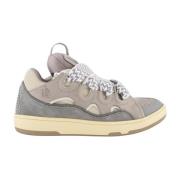 Grijze Curb Sneaker Lanvin , Gray , Dames