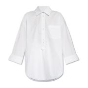Maye oversized shirt By Herenne Birger , White , Dames