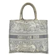 Pre-owned Cotton dior-bags Dior Vintage , Gray , Dames