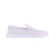 Heren Boat Shoe Nappa Woolrich , White , Heren