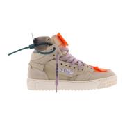 Suede Canvas Off Court Sneakers Off White , Beige , Dames