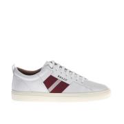 Witte Leren Sneakers Bally , White , Heren