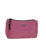 Pre-owned Nylon prada-bags Prada Vintage , Pink , Dames