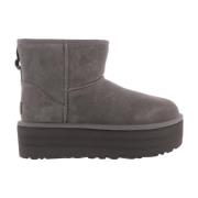 Dames Mini Platform Smoke Plume UGG , Gray , Dames