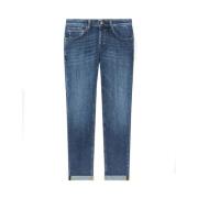 Blauwe Jeans voor Heren Aw23 Dondup , Blue , Heren