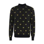 Heren Sartoriale Knit Zwart/Lime Dolce & Gabbana , Black , Heren