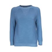 Katoen Gebreid Linz Sweater Max Mara Weekend , Blue , Dames