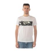 Sweatshirt T-shirt Combo Emporio Armani EA7 , White , Heren