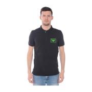 Polo Shirts Emporio Armani , Black , Heren