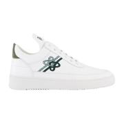 Lage Top Witte Sneaker Filling Pieces , White , Heren