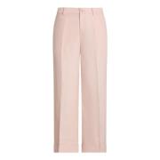 Cropped Trousers Ralph Lauren , Pink , Dames