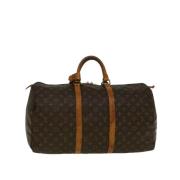 Pre-owned Canvas louis-vuitton-bags Louis Vuitton Vintage , Brown , Da...