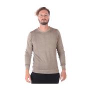 Gezellig Gebreide Pullover Sweater Daniele Alessandrini , Beige , Here...
