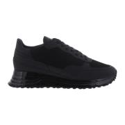 Heren Knox Gas Sneaker Zwart Mallet Footwear , Black , Heren