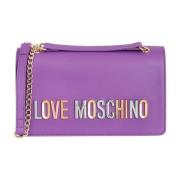 Paarse Bold Love Schoudertas Love Moschino , Purple , Dames