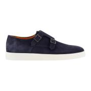 Klassieke heren loafers Santoni , Blue , Heren