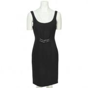 Pre-owned Fabric dresses Versace Pre-owned , Black , Dames