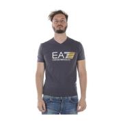 Sweatshirt T-shirt Combo Emporio Armani EA7 , Gray , Heren