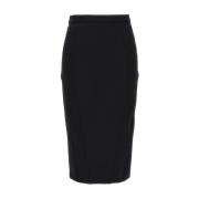 Zwarte Rokken voor Dames Aw23 Pinko , Black , Dames