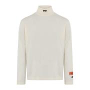 Heren Hpny Emb Rollneck Heron Preston , White , Heren