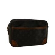 Pre-owned Canvas louis-vuitton-bags Louis Vuitton Vintage , Brown , Da...