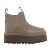 Neumel Platform Chelsea Laarzen UGG , Gray , Dames