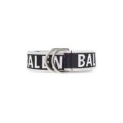 Riem met logo Balenciaga , Black , Heren