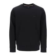 Sweatshirts Boss , Black , Heren