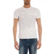 T-Shirts Cerruti 1881 , White , Heren