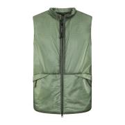 Heren Outerwear - Vest C.p. Company , Green , Heren