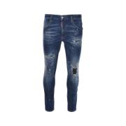 Blauwe Jeans voor Heren Aw23 Dsquared2 , Blue , Heren