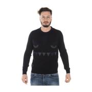 Sweatshirts Fendi , Black , Heren