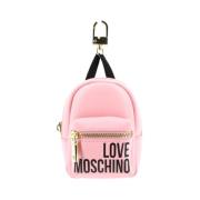 Tashangers Love Moschino , Pink , Dames