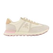 Beige/Rose Low D Sneaker Premiata , Multicolor , Dames