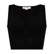 Geknipte top Victoria Beckham , Black , Dames