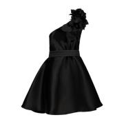 Sneeuwwitje Korte Jurk Doris S , Black , Dames