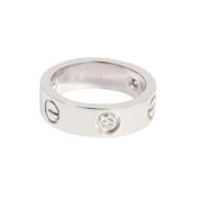 Pre-owned White Gold rings Cartier Vintage , Gray , Dames