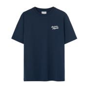 T-Shirts Maison Kitsuné , Blue , Heren