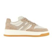 Beige Sneakers Hogan , Beige , Dames