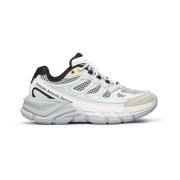 Witte Sneakers Klassiek Model Barracuda , White , Heren