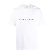Geborduurd Logo T-Shirt Daily Paper , White , Heren