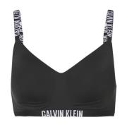 Intense Power Zwarte Bralette Calvin Klein , Black , Dames